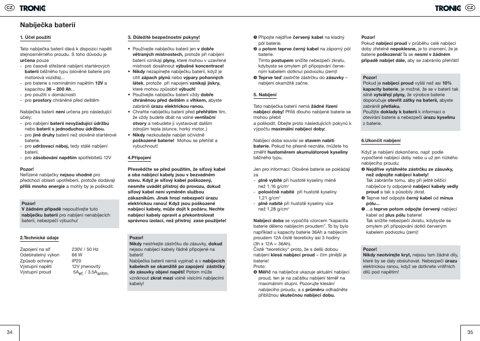 Nabíječka baterií | Kompernass T5 User Manual | Page 18 / 20