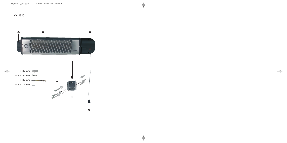Kompernass KH 1510 User Manual | Page 2 / 8