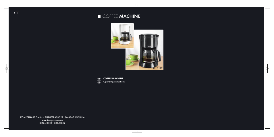 Kompernass KH 1112 User Manual | 9 pages