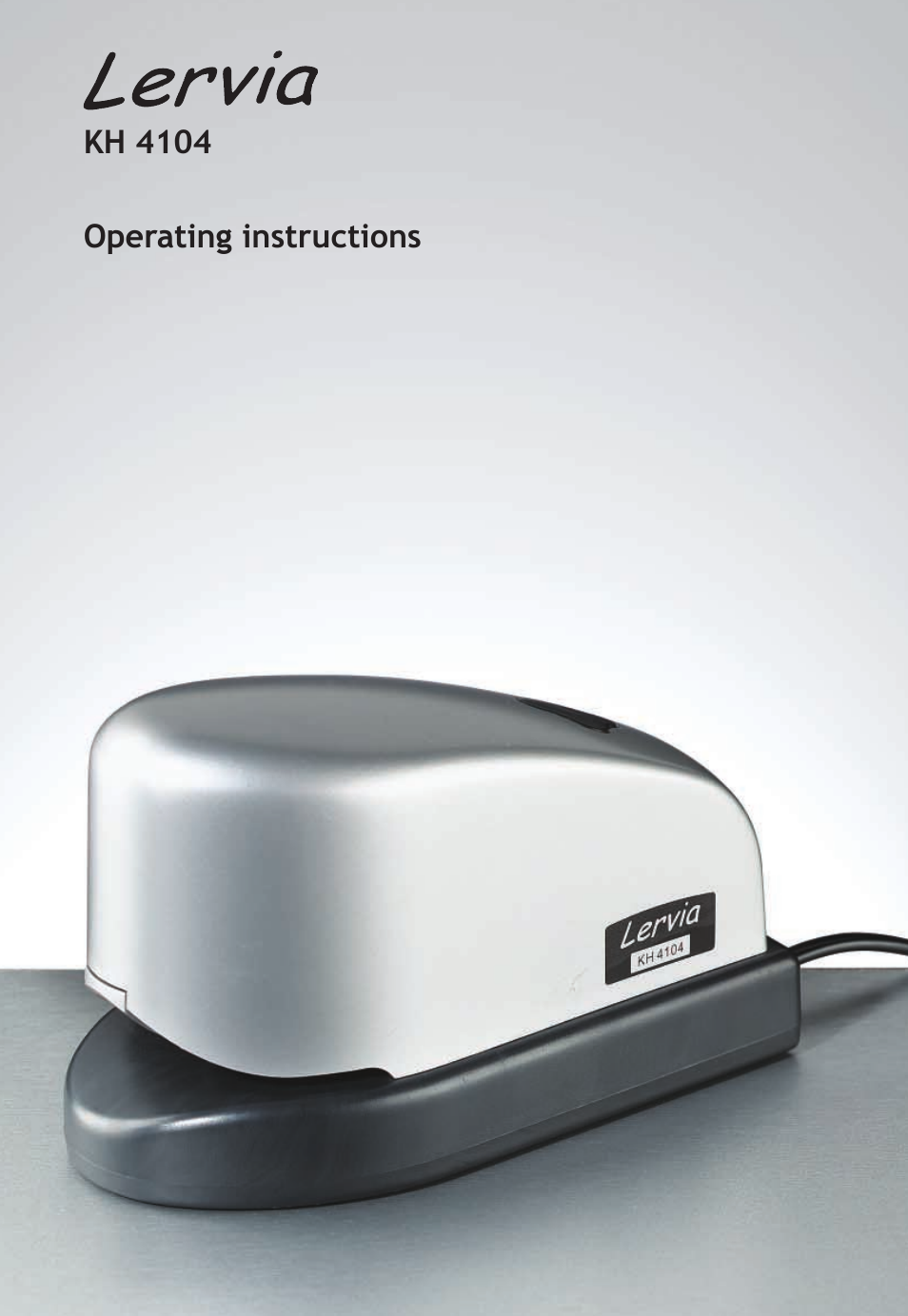 Kompernass KH 4104 User Manual | 4 pages