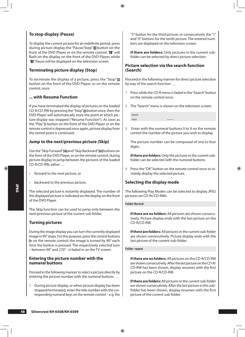 Kompernass KH 6508 User Manual | Page 50 / 66