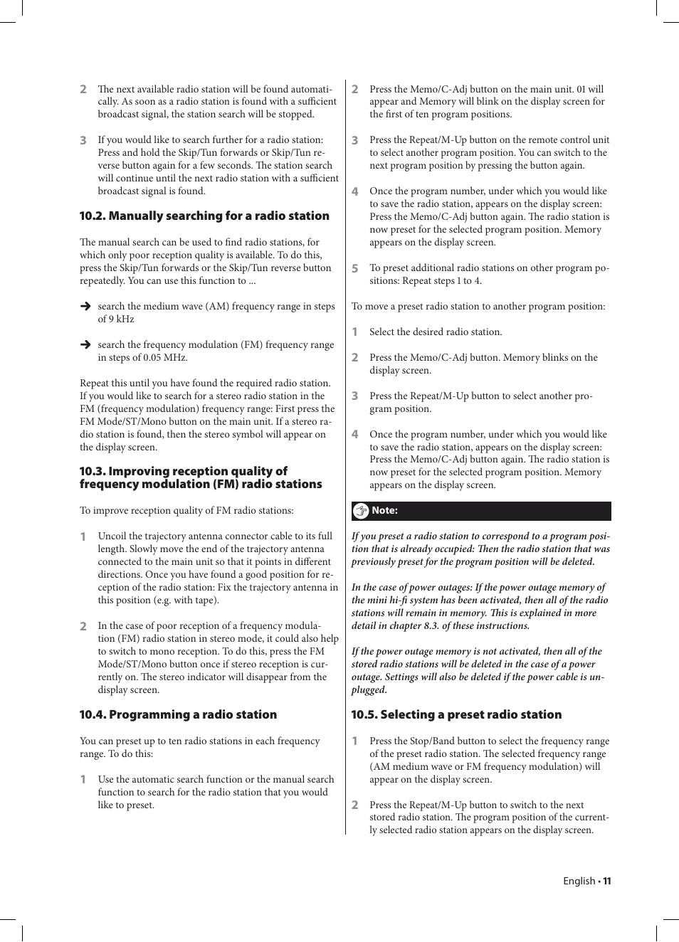 Kompernass KH 2233 User Manual | Page 11 / 20