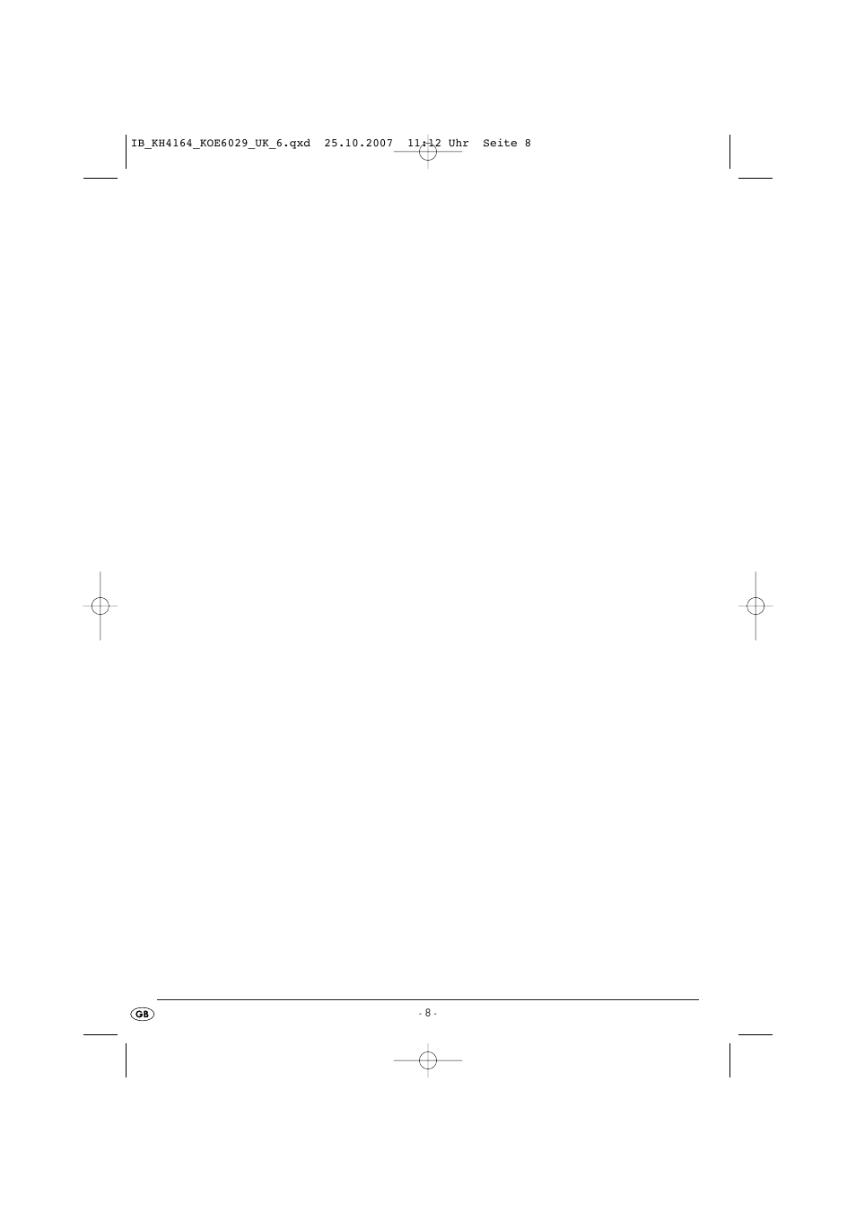 Kompernass KH 4164 User Manual | Page 8 / 8