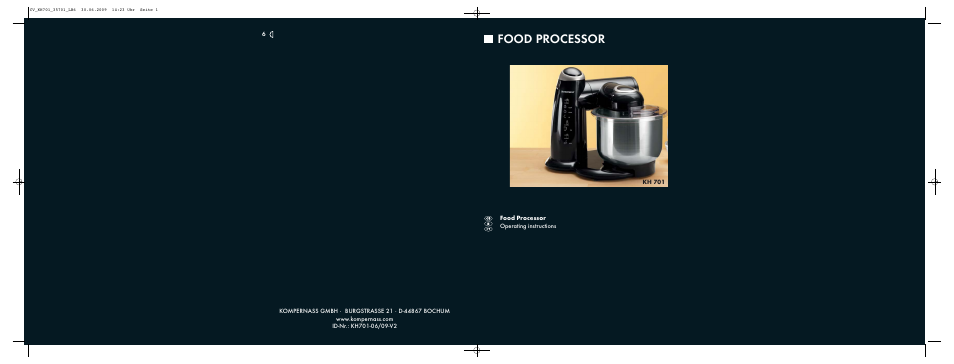 Kompernass KH 701 User Manual | 11 pages