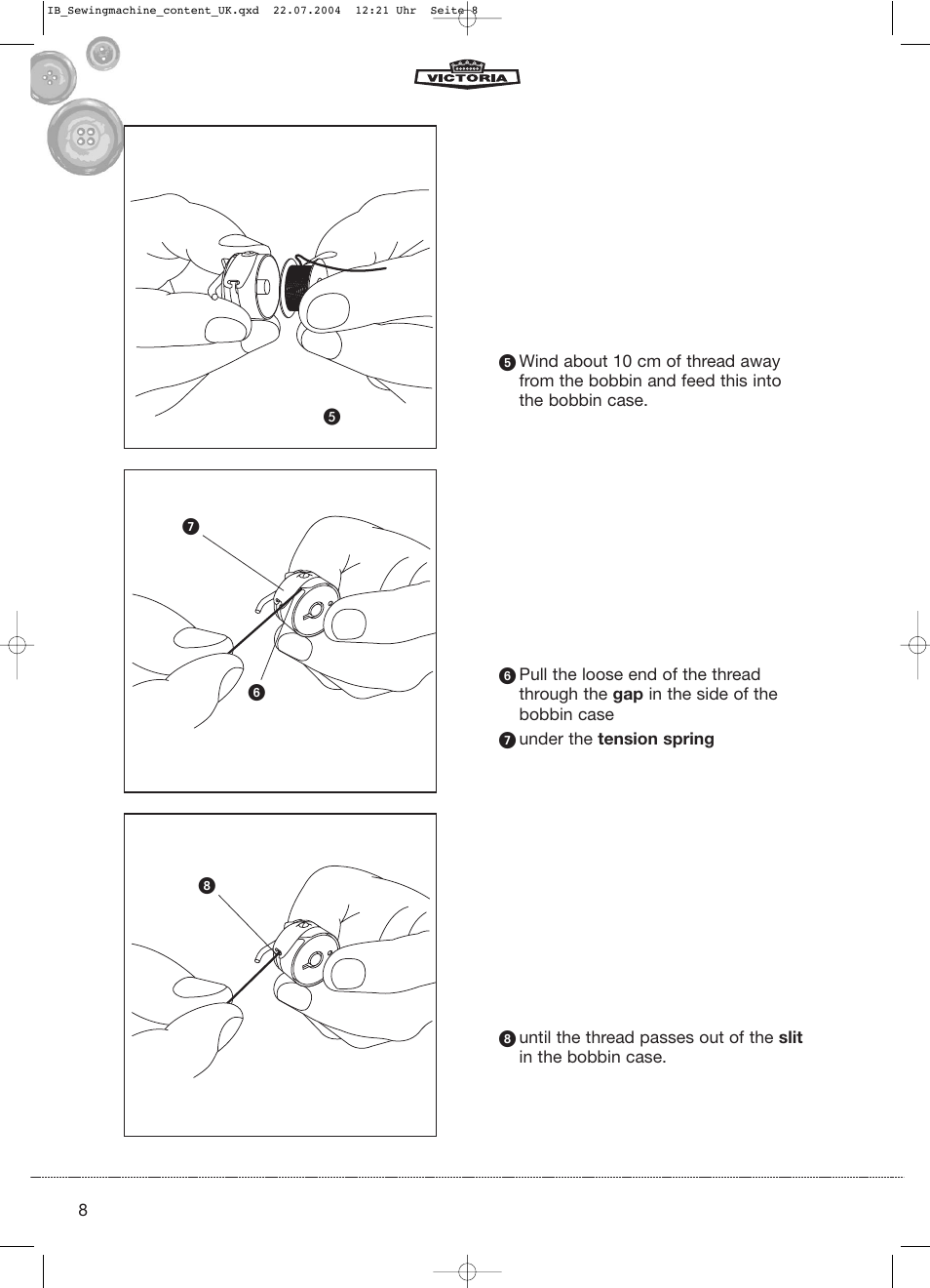 Kompernass Victoria 270 E User Manual | Page 8 / 30