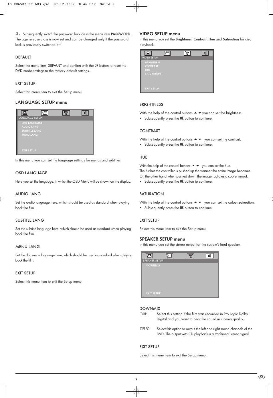Kompernass KH 6502 User Manual | Page 11 / 46