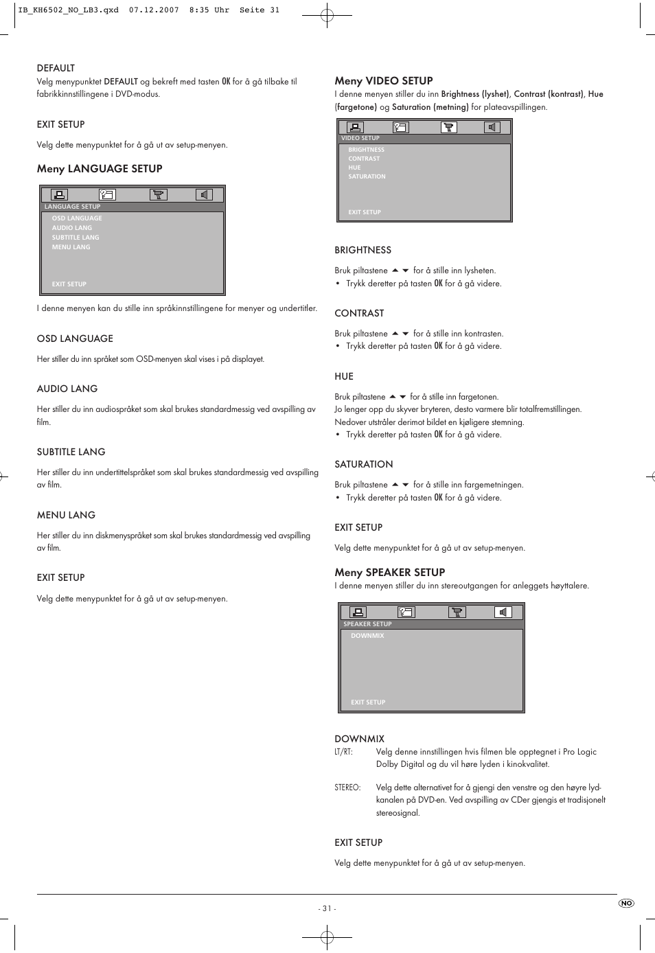 Kompernass KH 6502 User Manual | Page 33 / 46