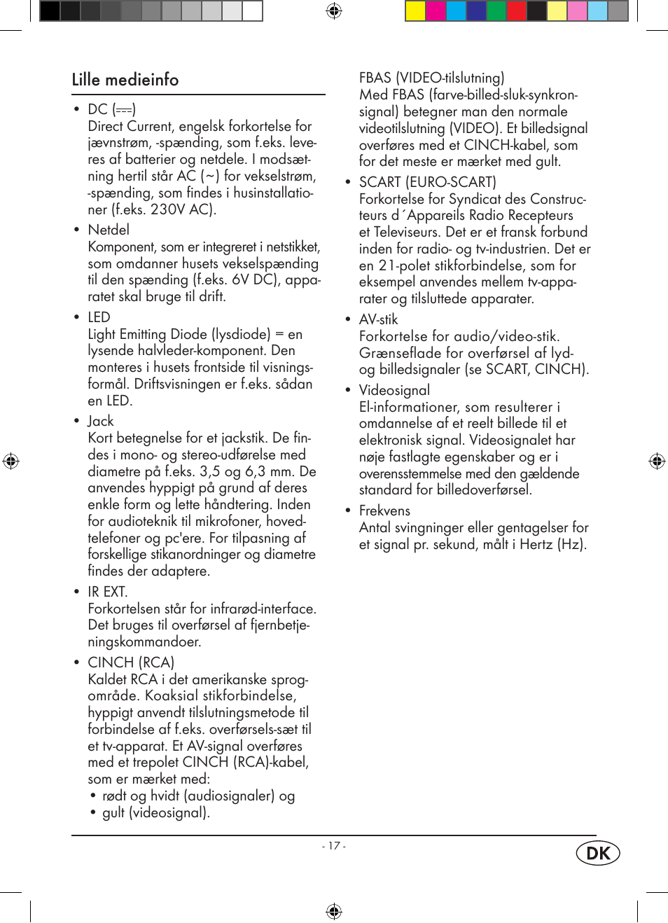 Lille medieinfo | Kompernass WELLTECH WT 40458 User Manual | Page 19 / 26