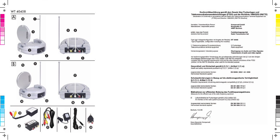 Kompernass WELLTECH WT 40458 User Manual | Page 2 / 26