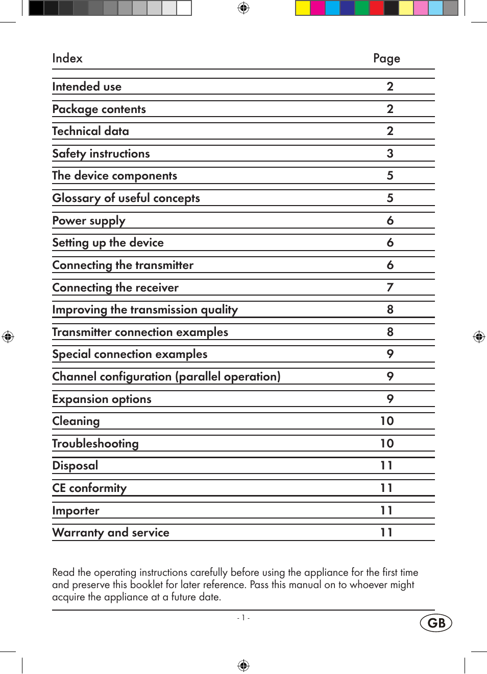 Kompernass WELLTECH WT 40458 User Manual | Page 3 / 26