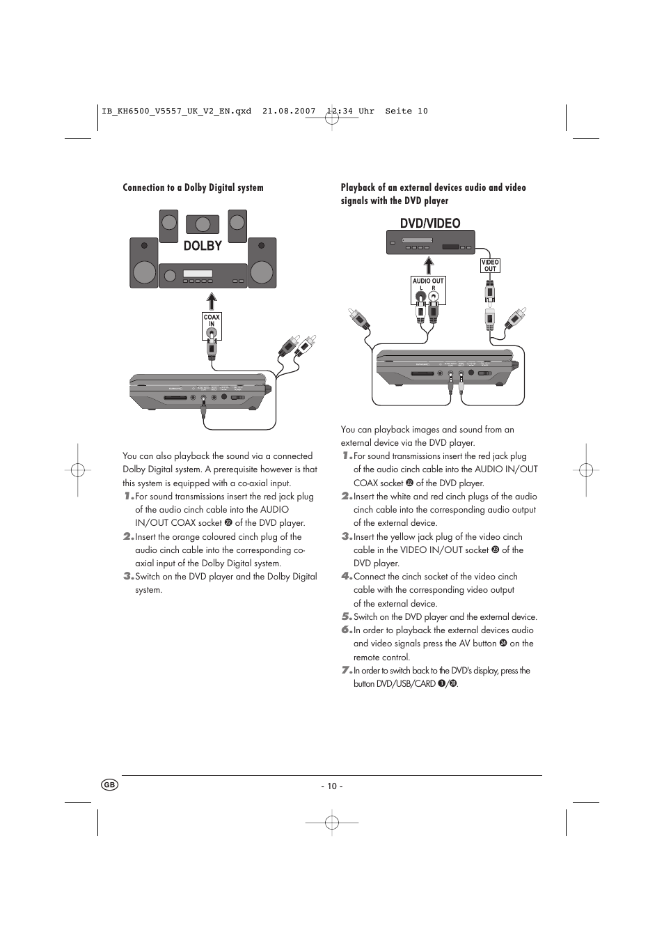 Kompernass KH 6500 User Manual | Page 12 / 39