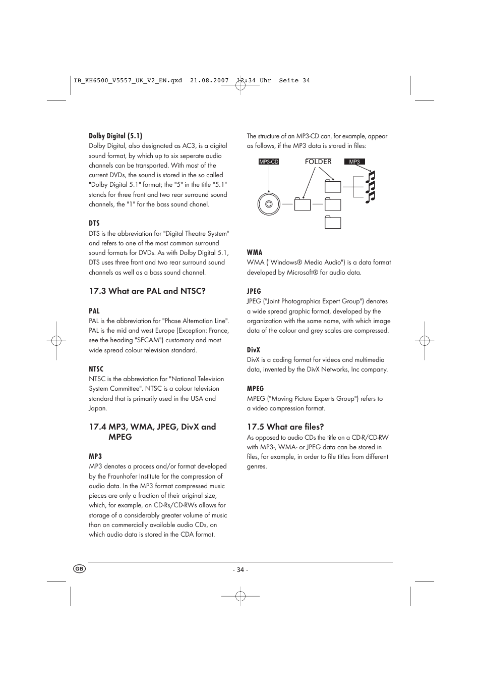 Kompernass KH 6500 User Manual | Page 36 / 39
