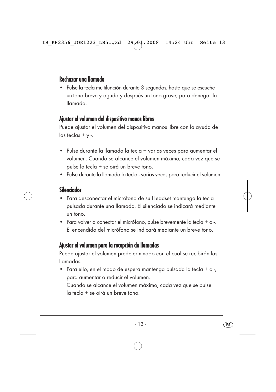 Kompernass KH 2356 User Manual | Page 15 / 68