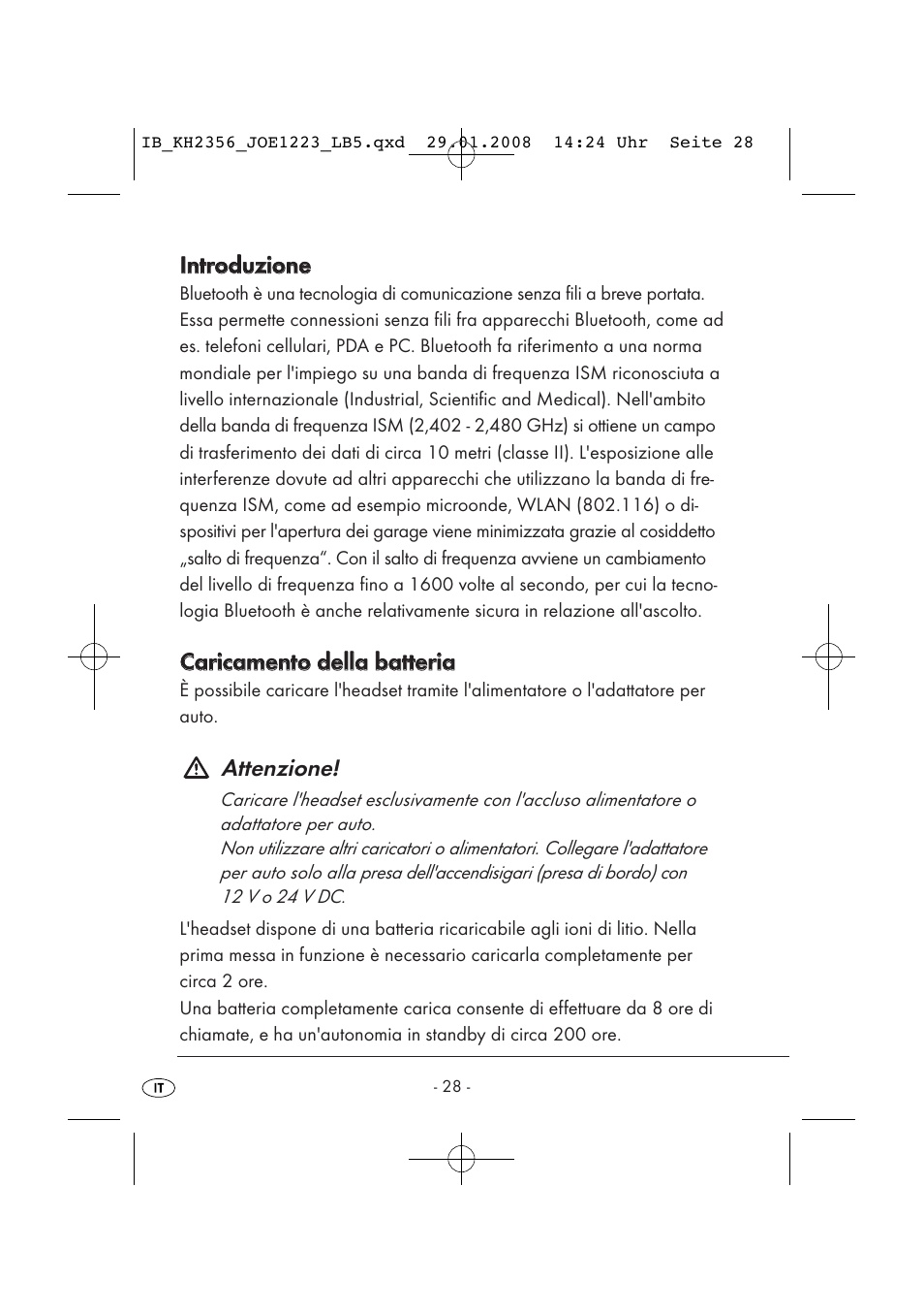 Kompernass KH 2356 User Manual | Page 30 / 68