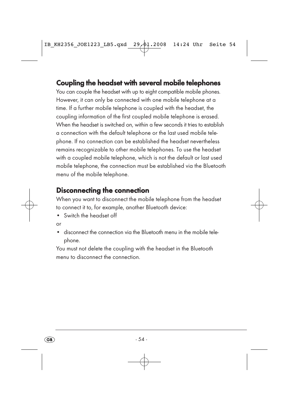 Kompernass KH 2356 User Manual | Page 56 / 68