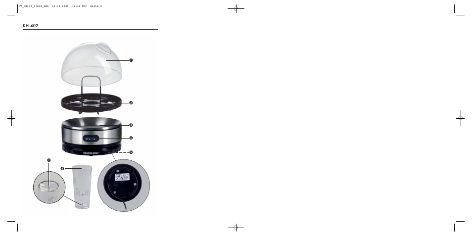 Kh 402 | Kompernass KH402 User Manual | Page 2 / 6