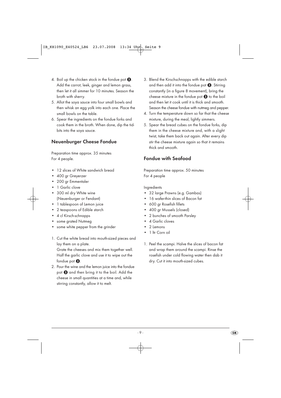 Kompernass KH 1090 User Manual | Page 11 / 12