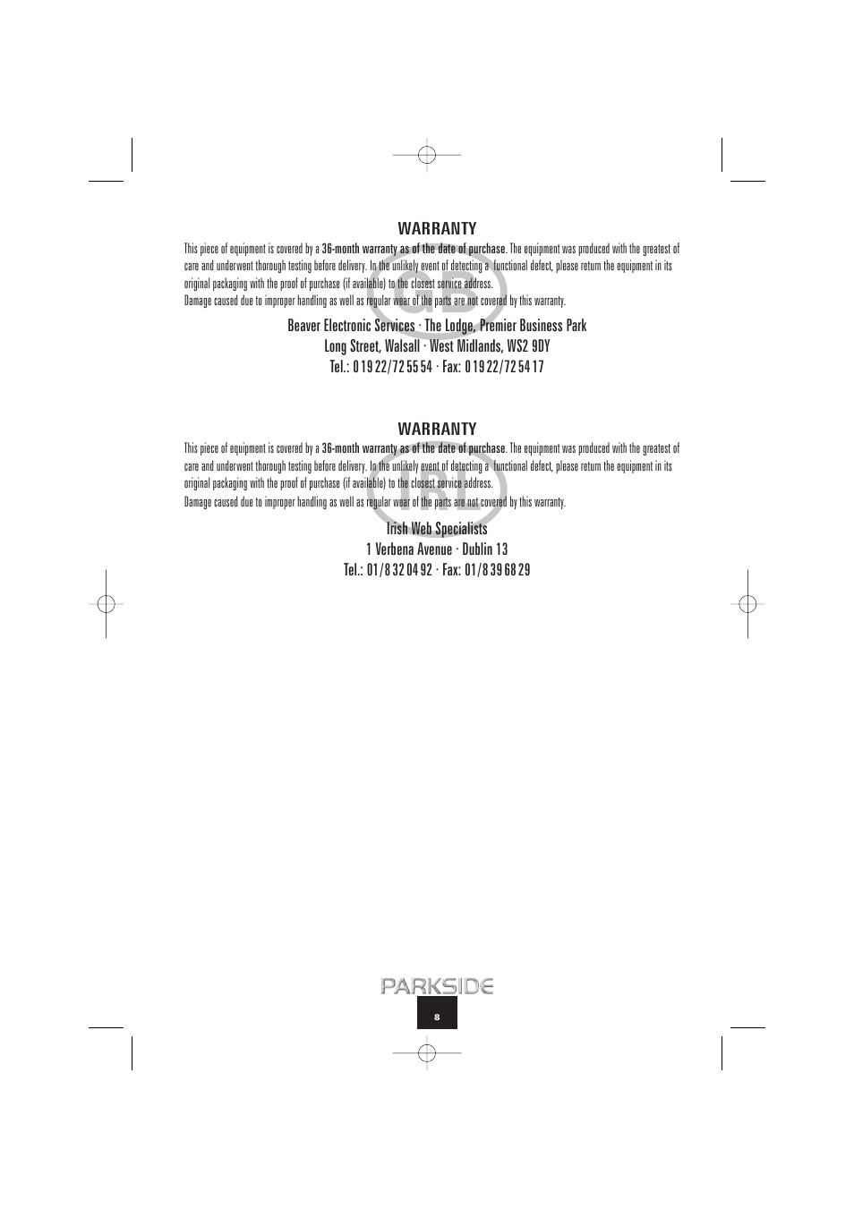 Kompernass PLP 180 User Manual | Page 8 / 10