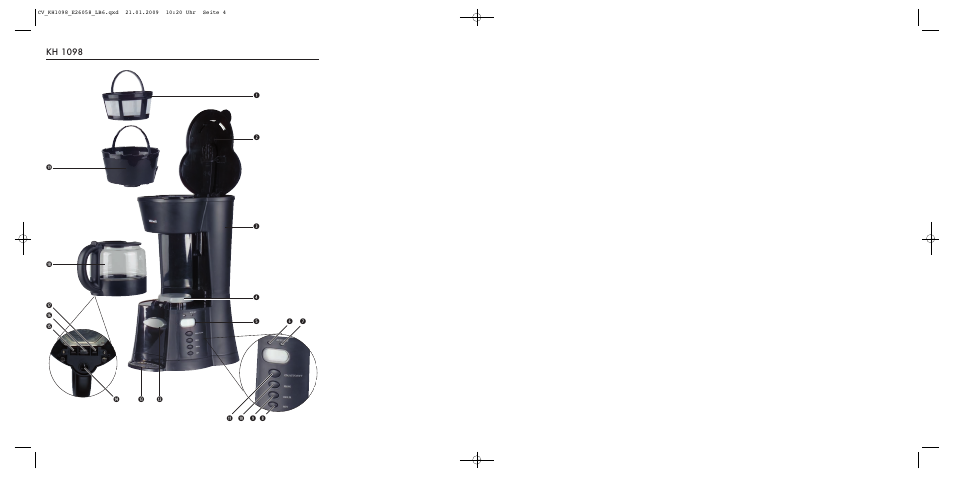 Kh 1098 | Kompernass KH 1098 User Manual | Page 2 / 9