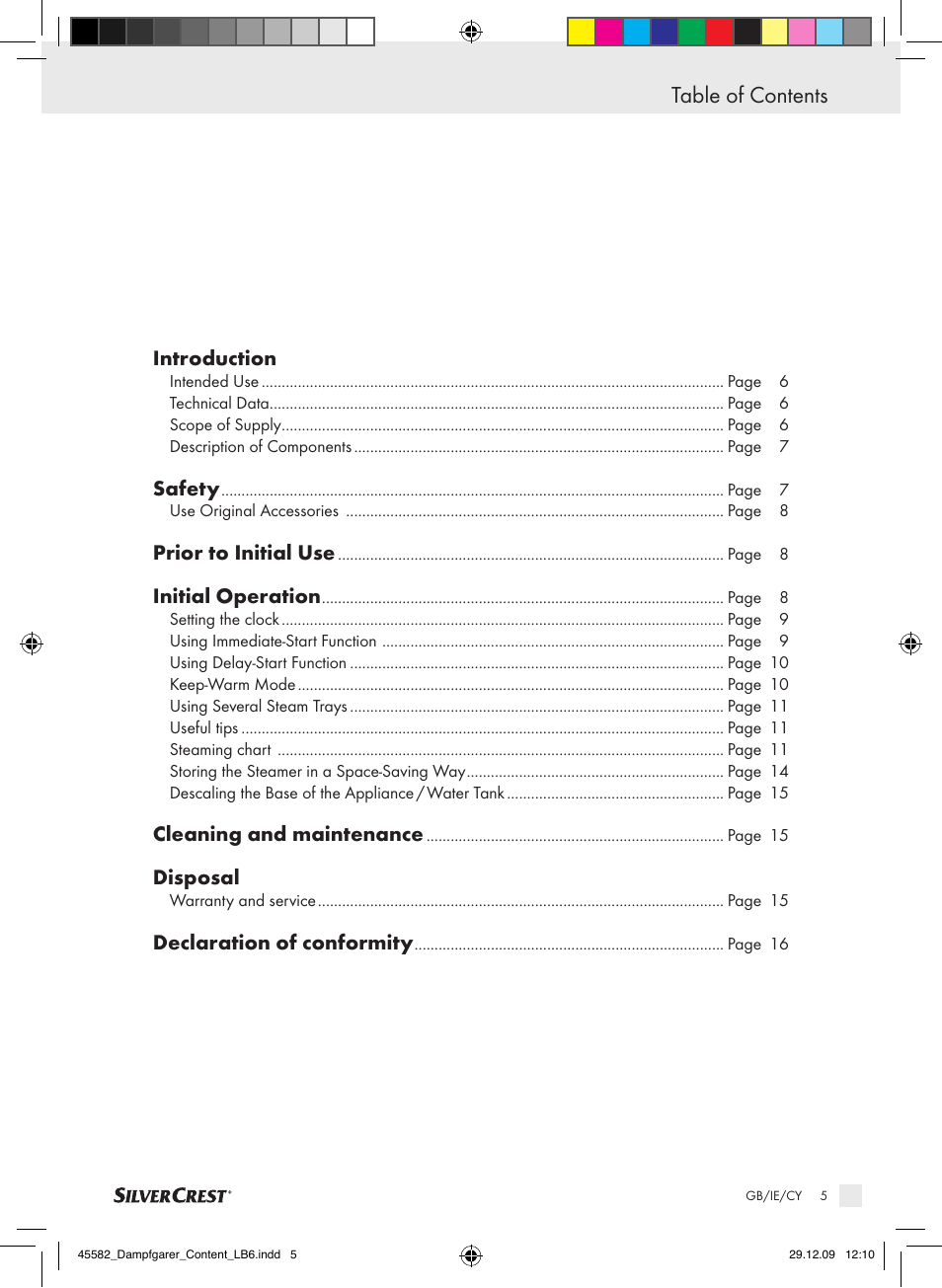 Kompernass KH 1560 User Manual | Page 3 / 14