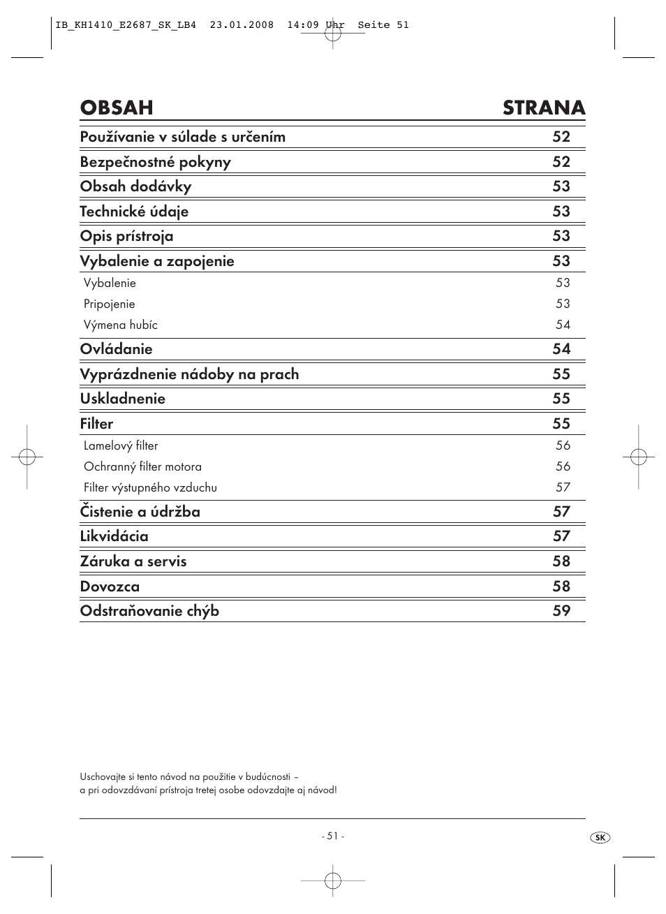 Kompernass KH 1410 User Manual | Page 53 / 82
