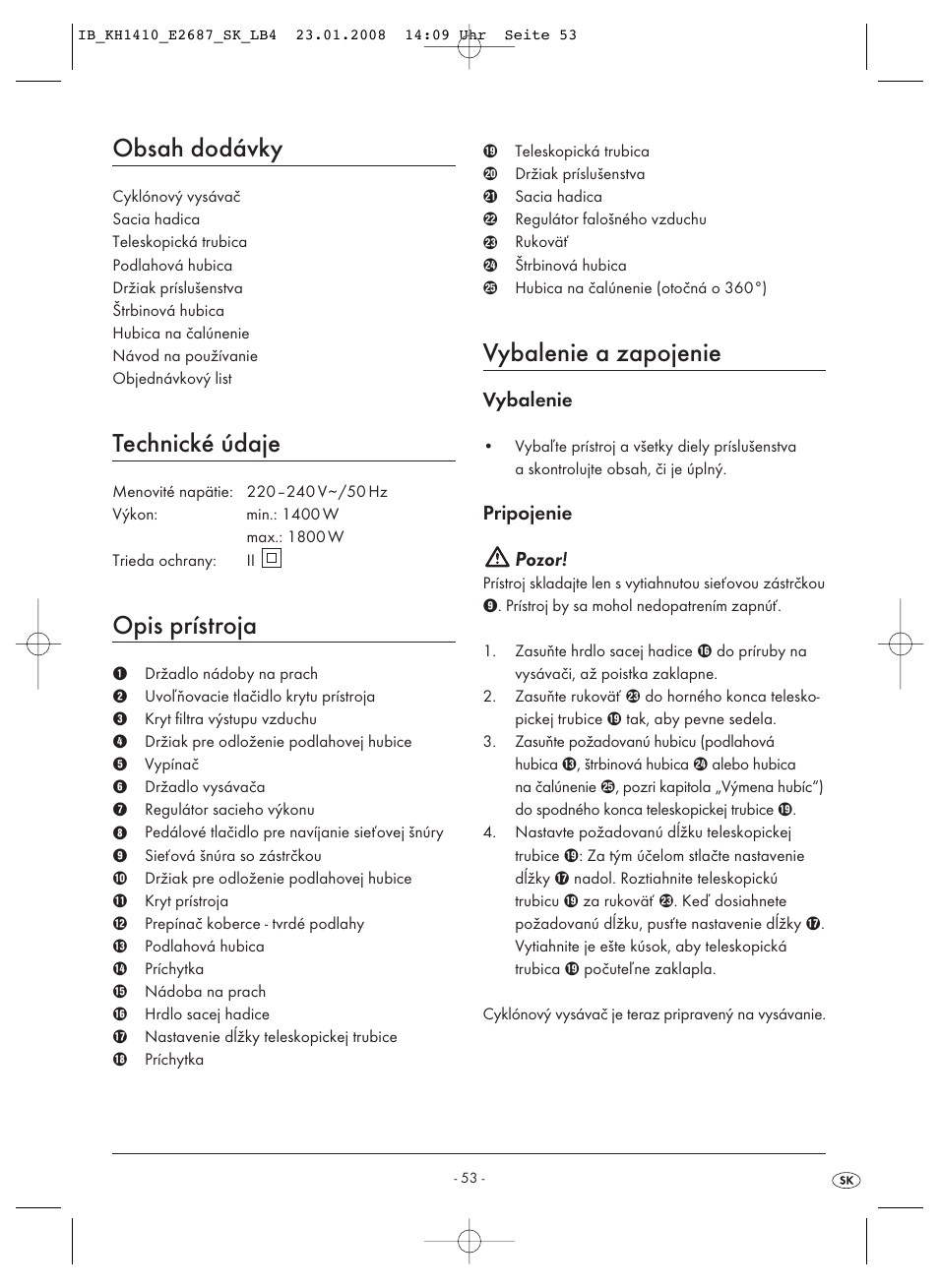 Kompernass KH 1410 User Manual | Page 55 / 82