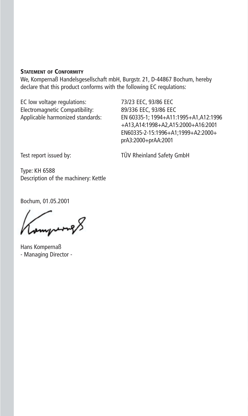 Kompernass KH 6598 User Manual | Page 4 / 4