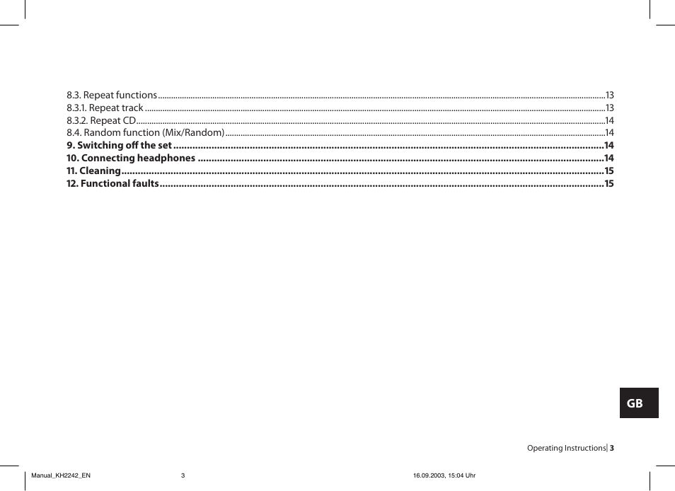 Kompernass eBench KH 2242 User Manual | Page 3 / 16