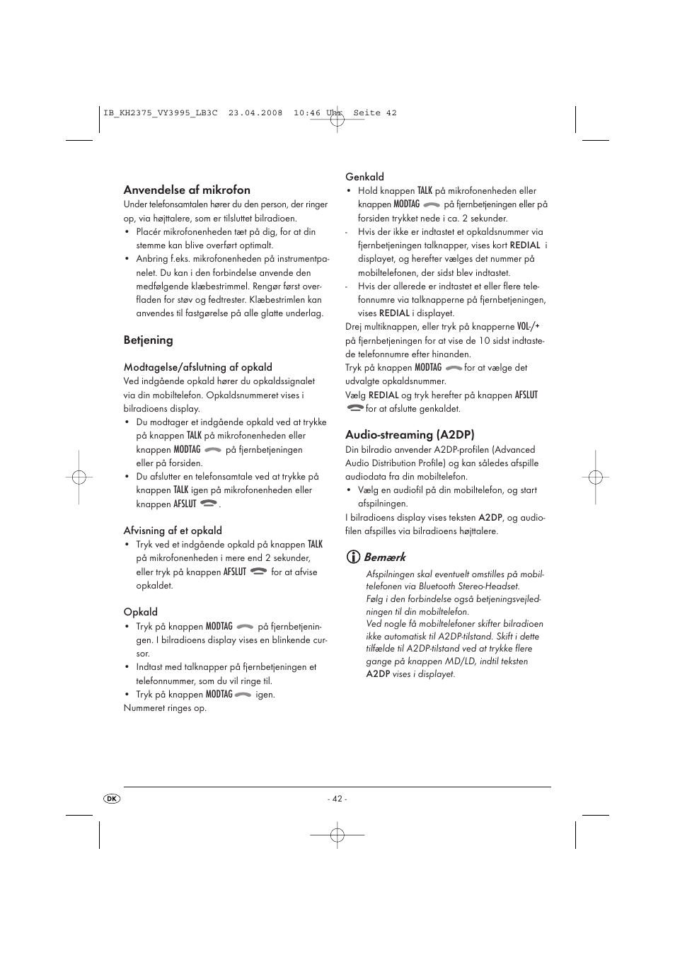 Kompernass KH 2375 User Manual | Page 44 / 50