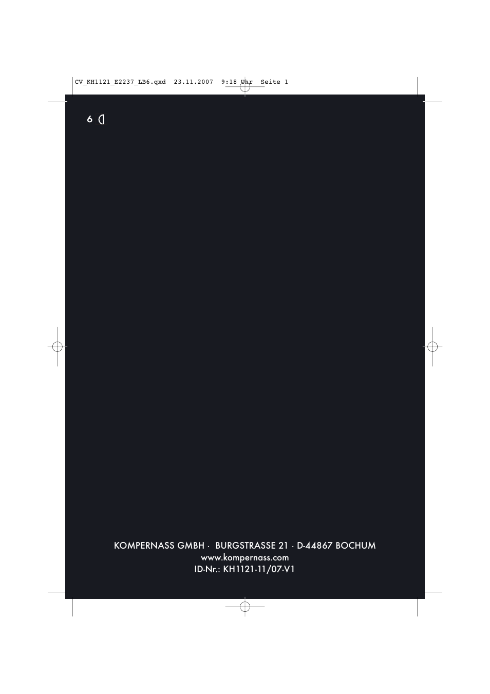 Kompernass KH 1121 User Manual | 14 pages