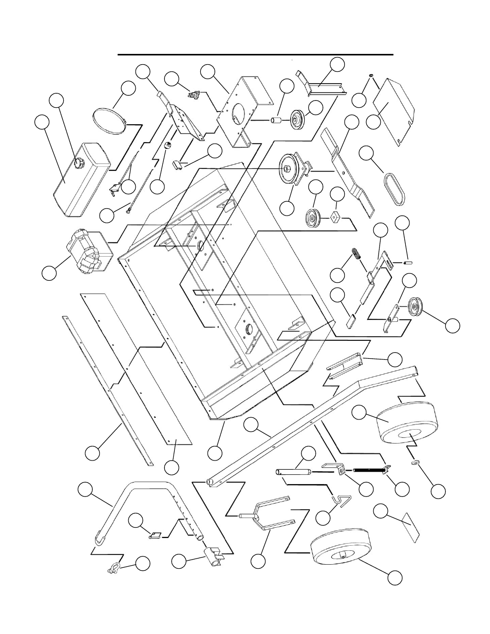 Acrease rough cut mower parts | Kunz MR55K User Manual | Page 18 / 21