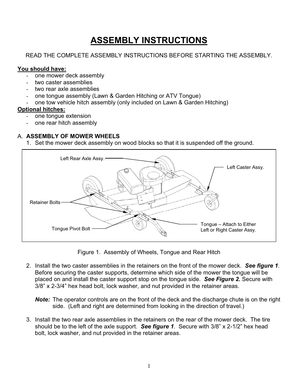 Assembly instructions | Kunz C60K User Manual | Page 2 / 28