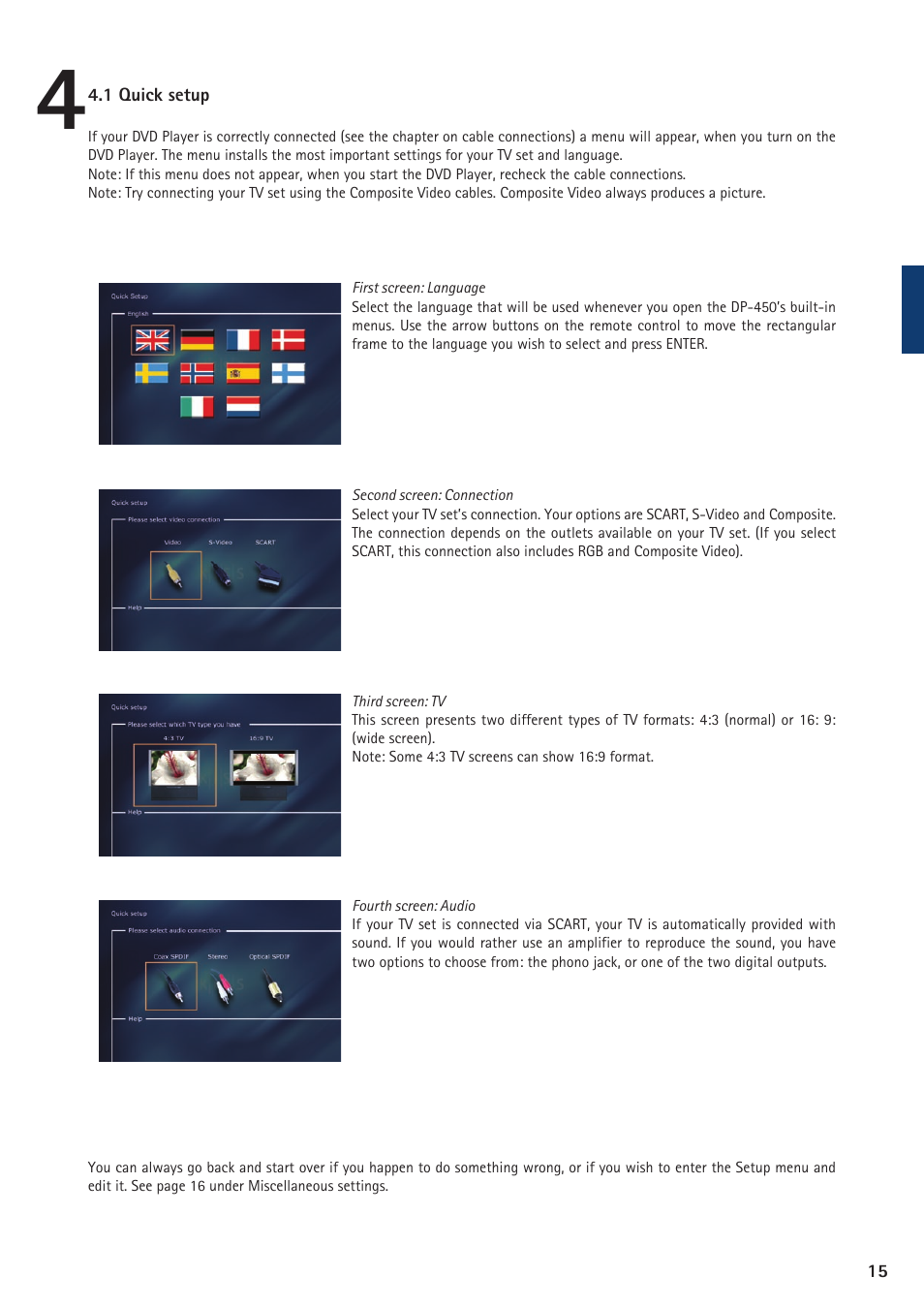 KiSS Networked Entertainment DP-450 User Manual | Page 16 / 51
