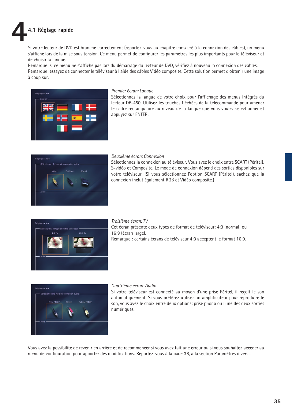 KiSS Networked Entertainment DP-450 User Manual | Page 36 / 51