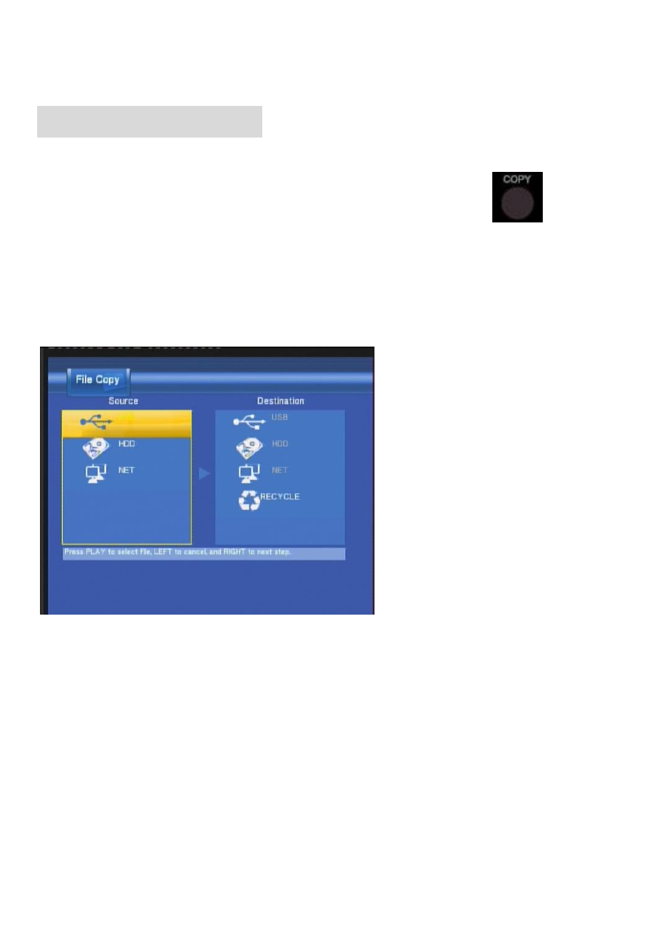 File copy menu | Kingwin KM-31BK User Manual | Page 53 / 58