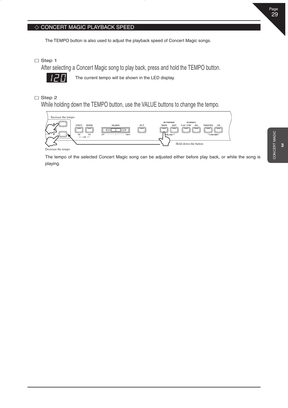 Kawai CN33 User Manual | Page 29 / 72