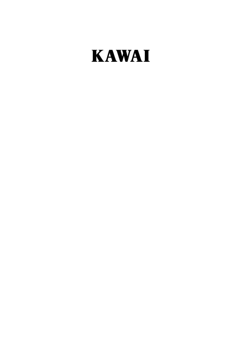 Kawai ES3 User Manual | 34 pages