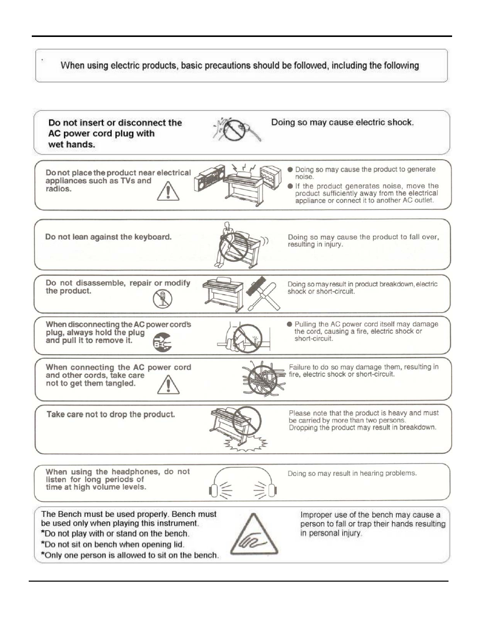 Kawai LH-1 User Manual | Page 6 / 29