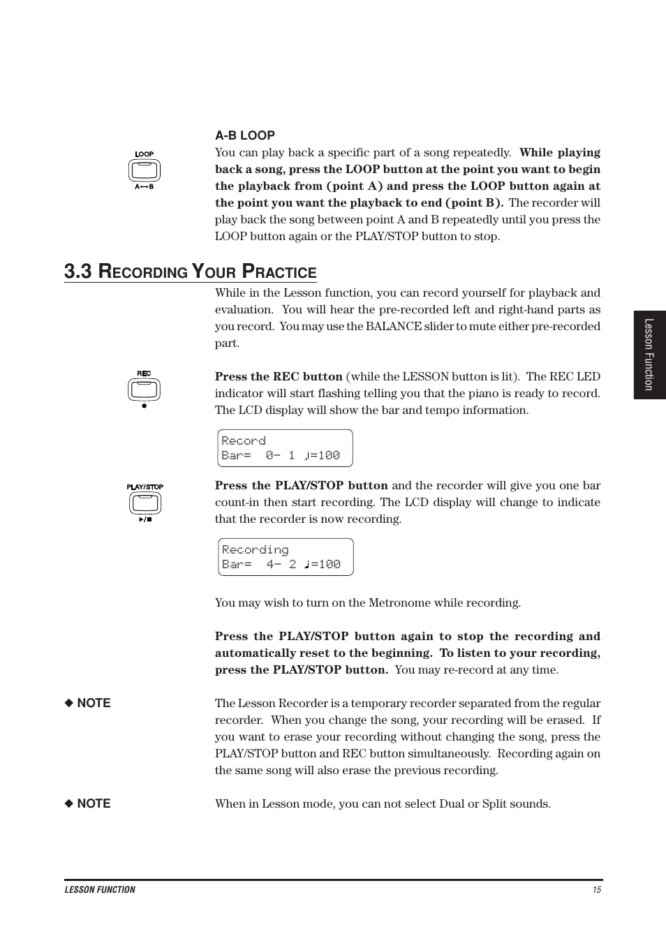 Kawai CN4 User Manual | Page 19 / 74