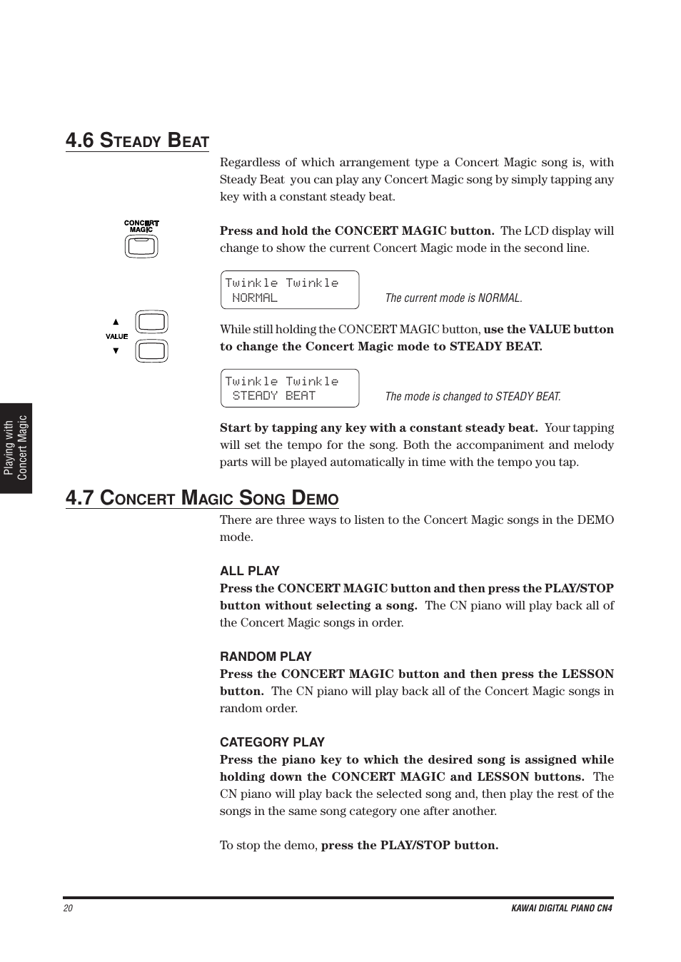 Kawai CN4 User Manual | Page 24 / 74