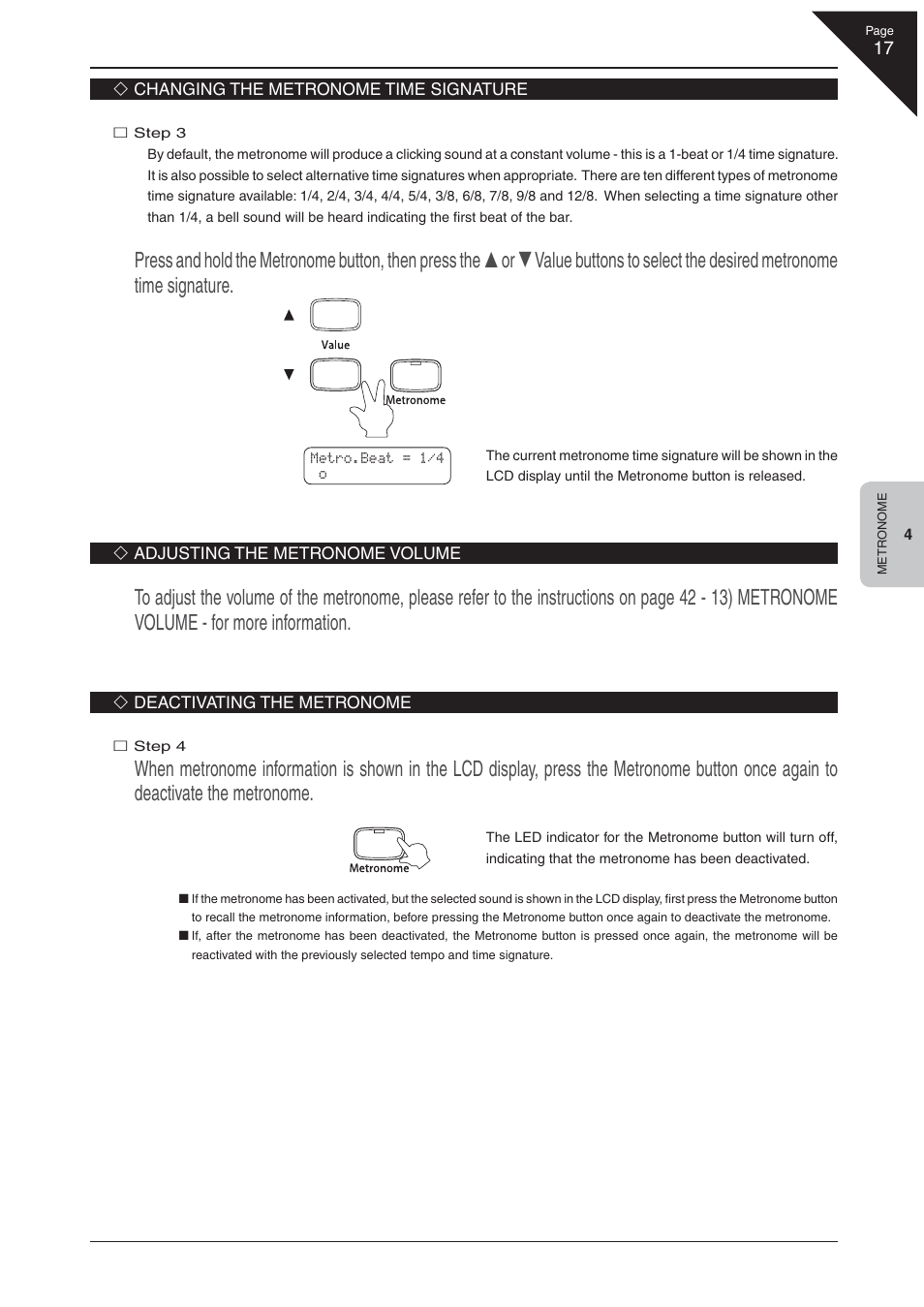 Kawai CA 111 User Manual | Page 17 / 50