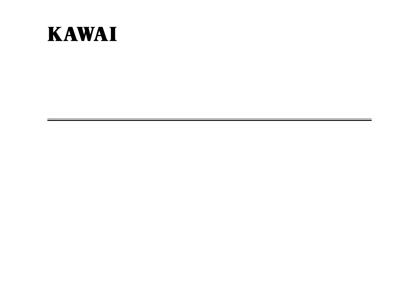 Kawai CP205/CP185 User Manual | 214 pages