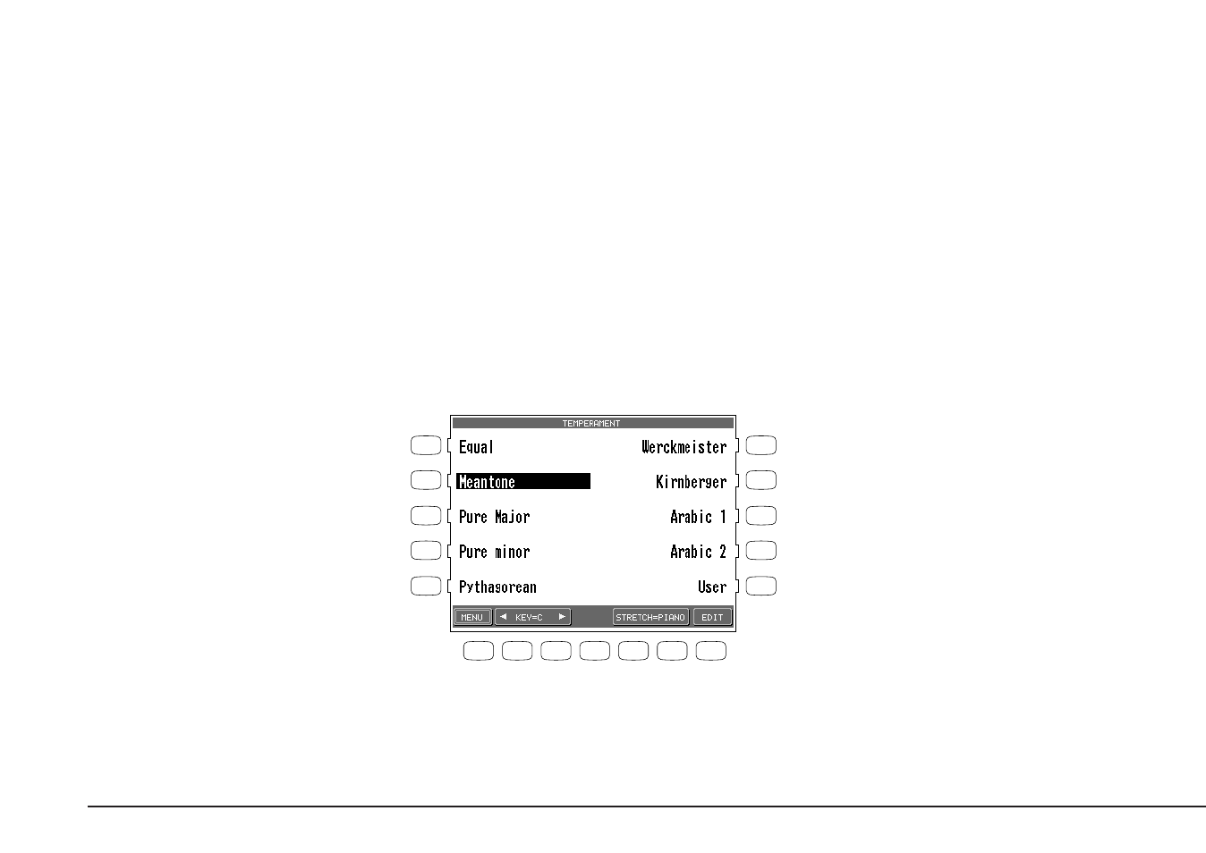 Temperament | Kawai CP205/CP185 User Manual | Page 140 / 214