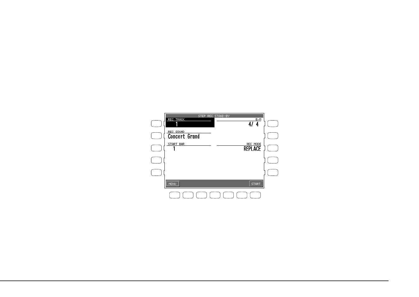 Step recording | Kawai CP205/CP185 User Manual | Page 63 / 214