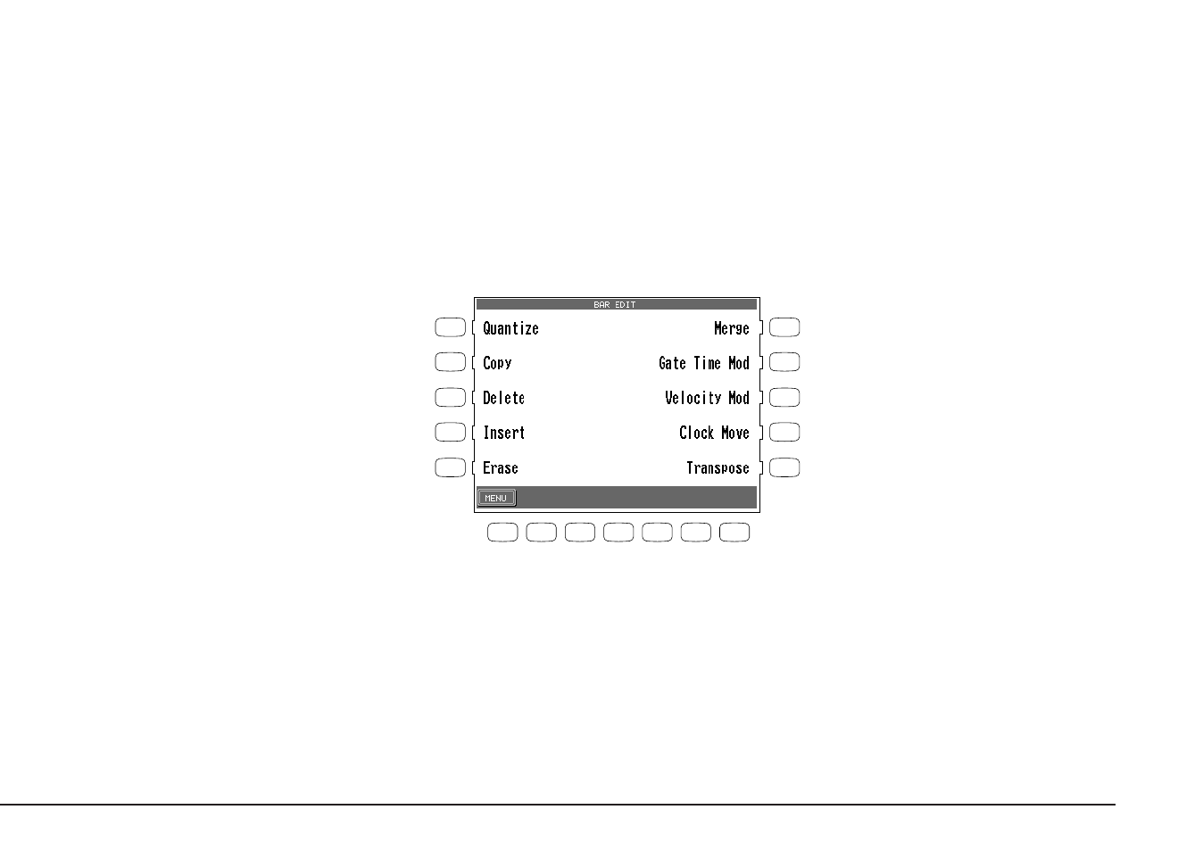 Bar editing | Kawai CP205/CP185 User Manual | Page 67 / 214