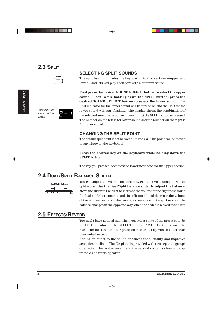 Kawai CA-X User Manual | Page 12 / 52