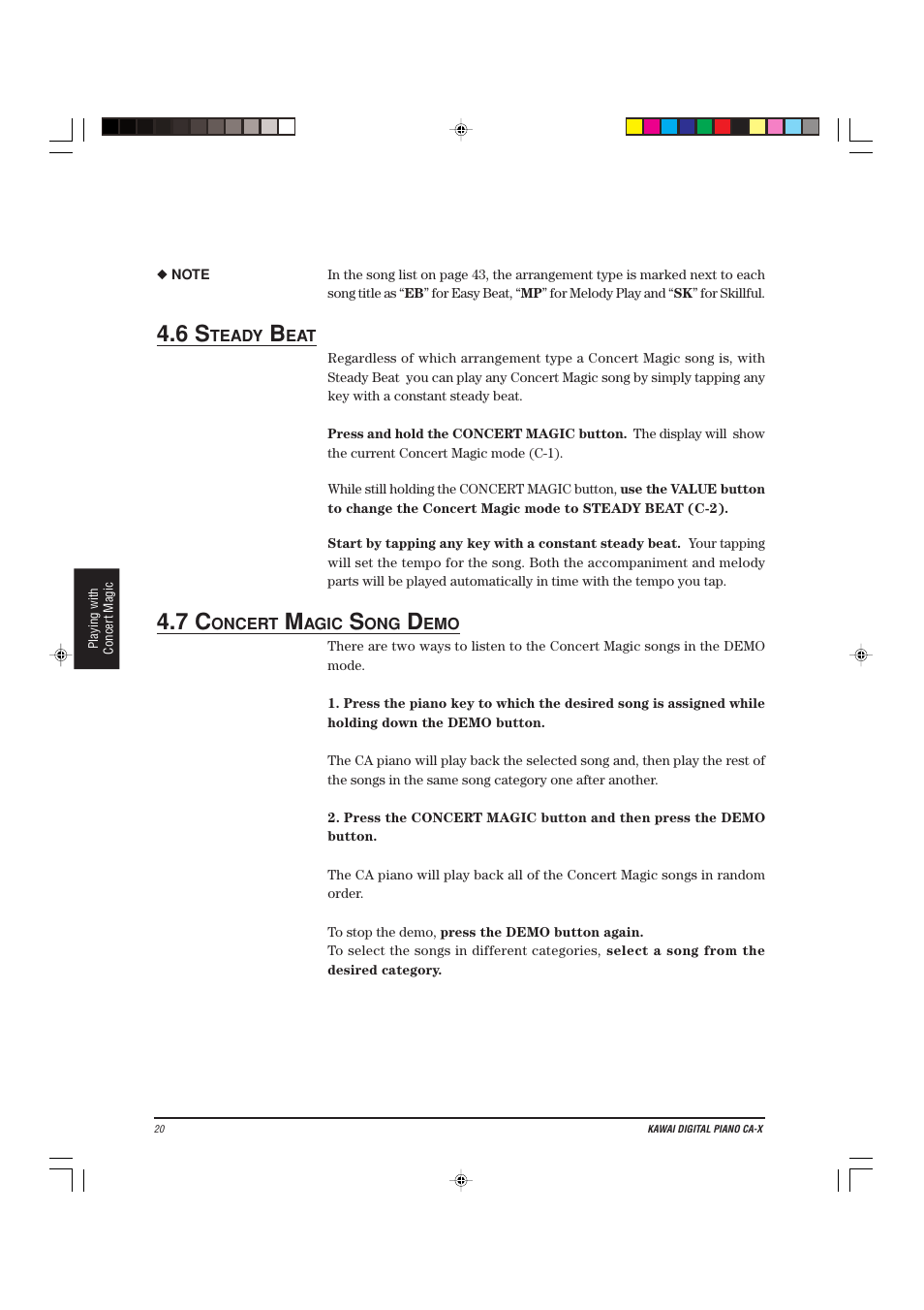 Kawai CA-X User Manual | Page 24 / 52