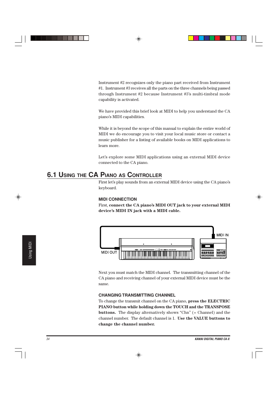 Ca p | Kawai CA-X User Manual | Page 38 / 52