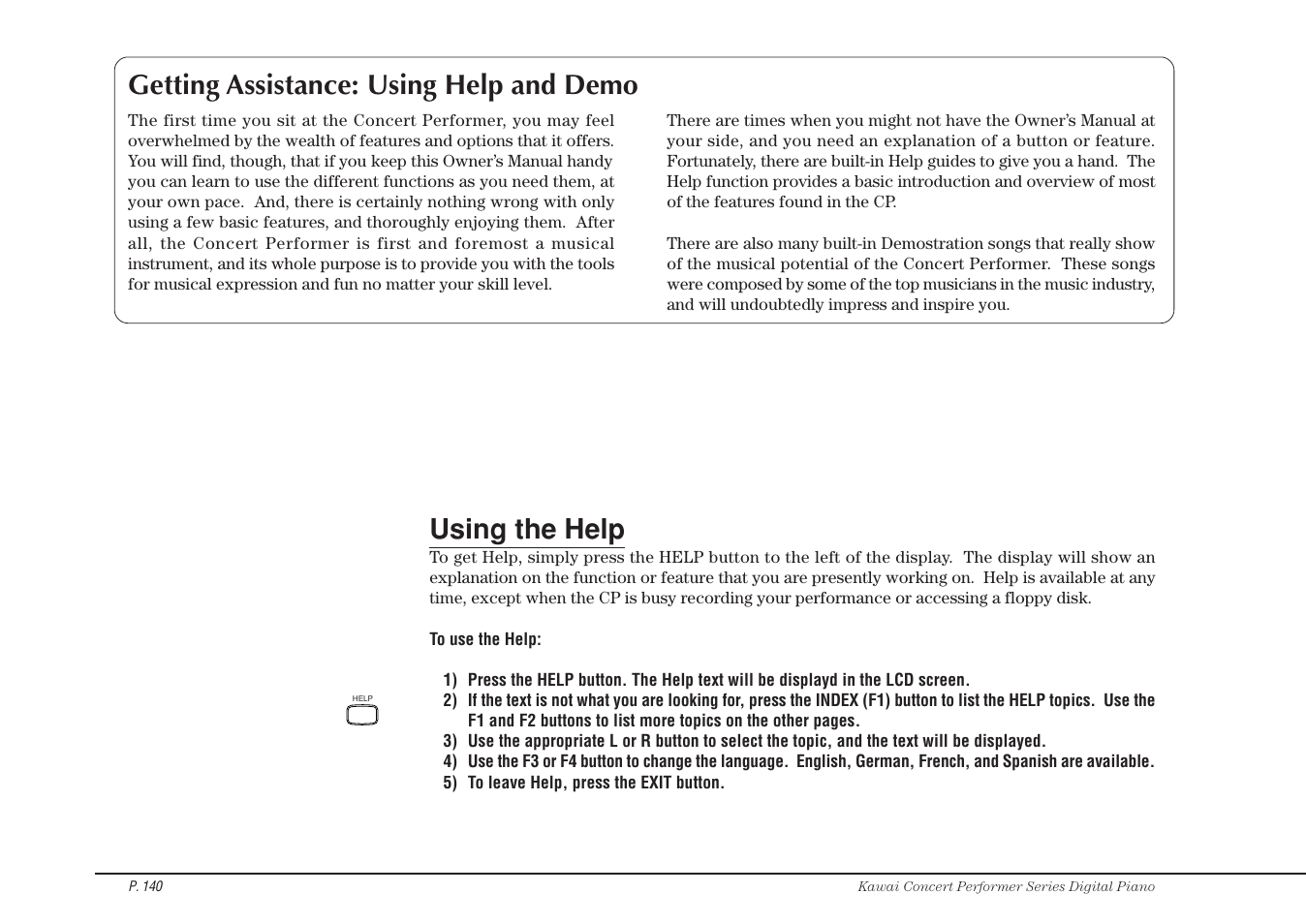 Kawai CP115 User Manual | Page 146 / 182