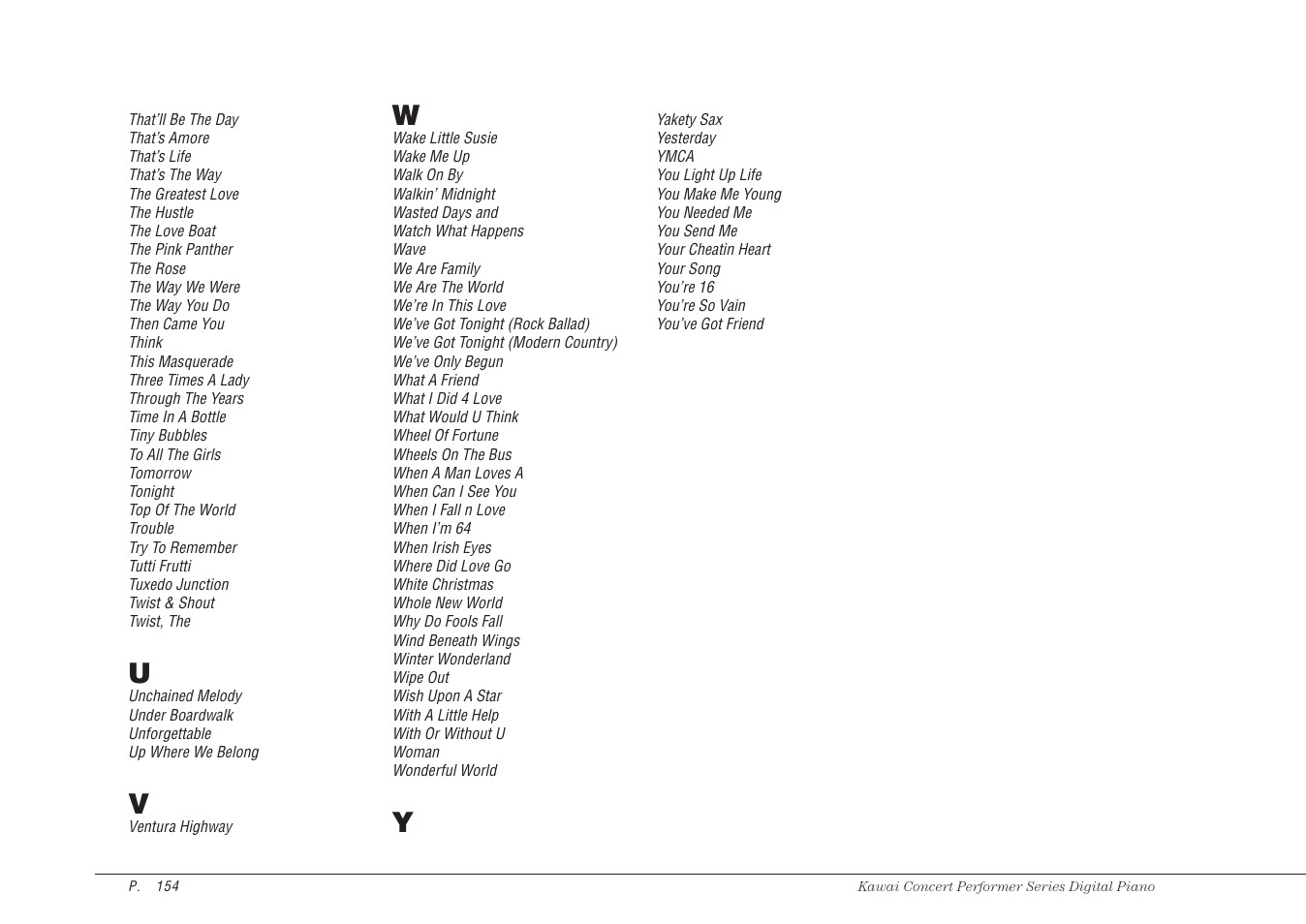 Kawai CP115 User Manual | Page 160 / 182